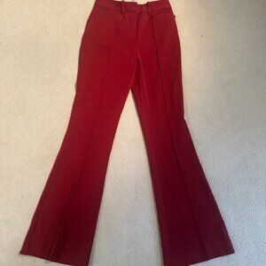 Reiss Burgundy Work Pant NWT